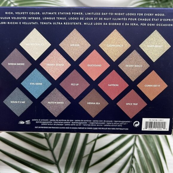 Fenty Beauty Moroccan Spice Eyeshadow Palette Limited Edition - NIB - Picture 7 of 7